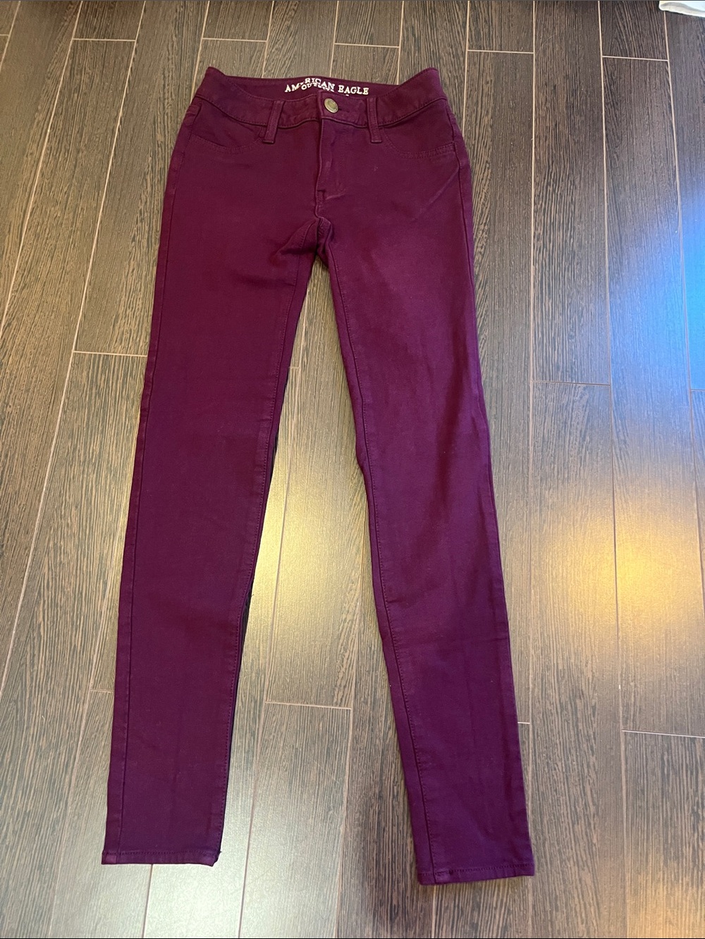 American Eagle Outfitters Plum Skinny Jeans